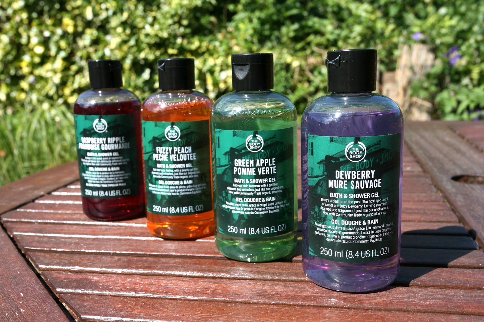 From Natalie The Body Shop Bath and Shower Gels