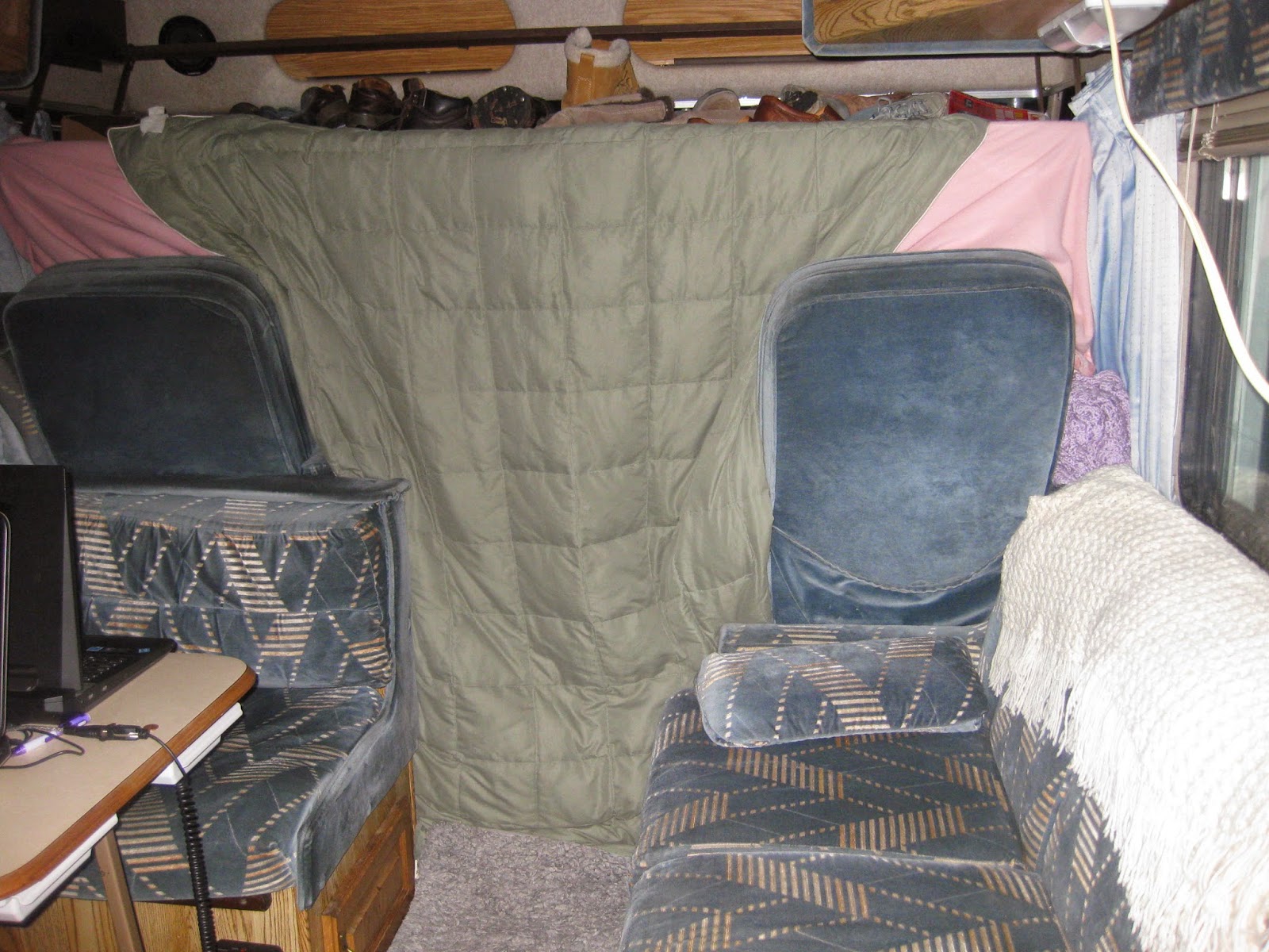 Cold Weather RVing The Blanket Fort Our RV Life