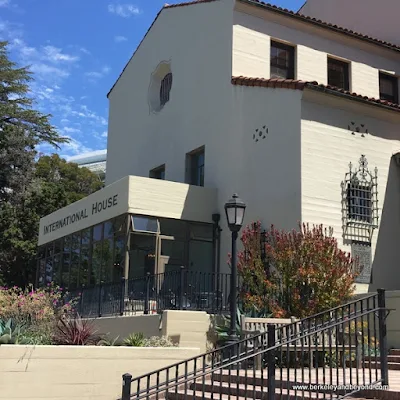 exterior of International House on U.C. campus in Berkeley, Calfornia