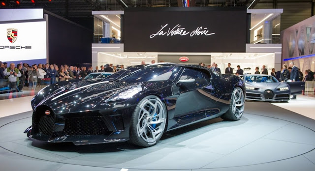 Bugatti La Voiture Noire, el auto más caro de la historia