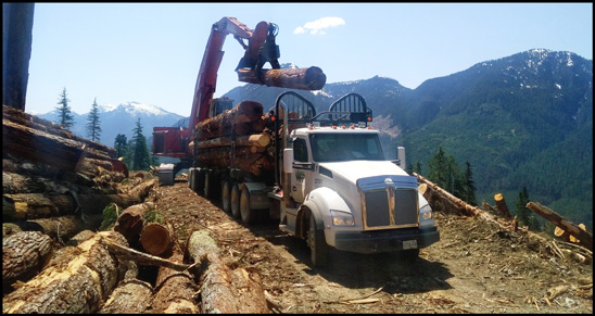 Western Forest Products Kenworth T880