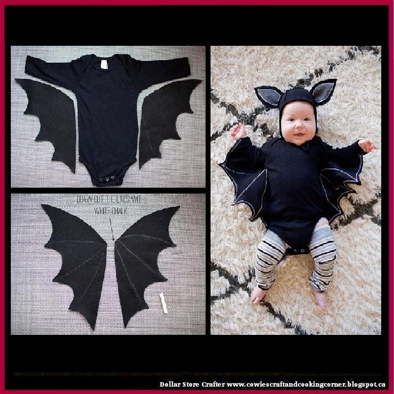 Dollar Store Crafter: DIY Baby Bat Costume