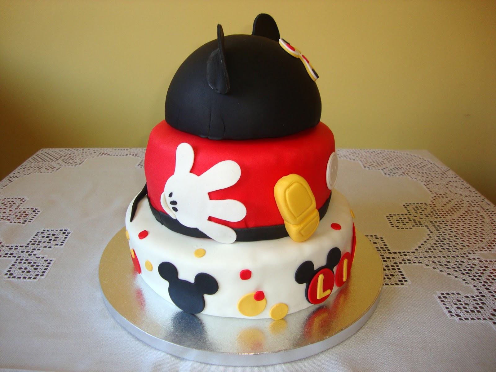 The Muffin Mum: Mesa dulce Mickey Mouse