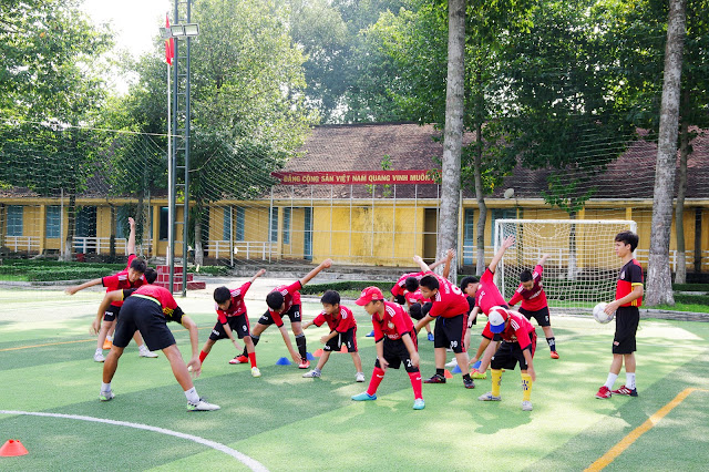Học bóng đá cho thiếu nhi quận Tân Bình TPHCM