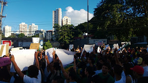 Manifestação em Salvador