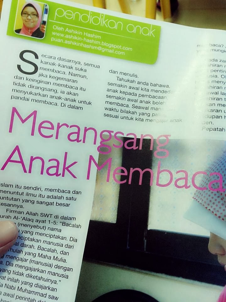 PENULIS SEBAGAI KOLUMNIS TETAP MAJALAH ERA MUSLIMAH