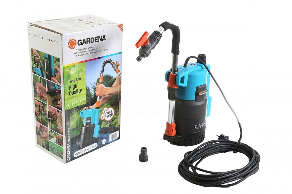 Сантехник ...: Обзор погружного насоса Gardena 4000/2 Comfort