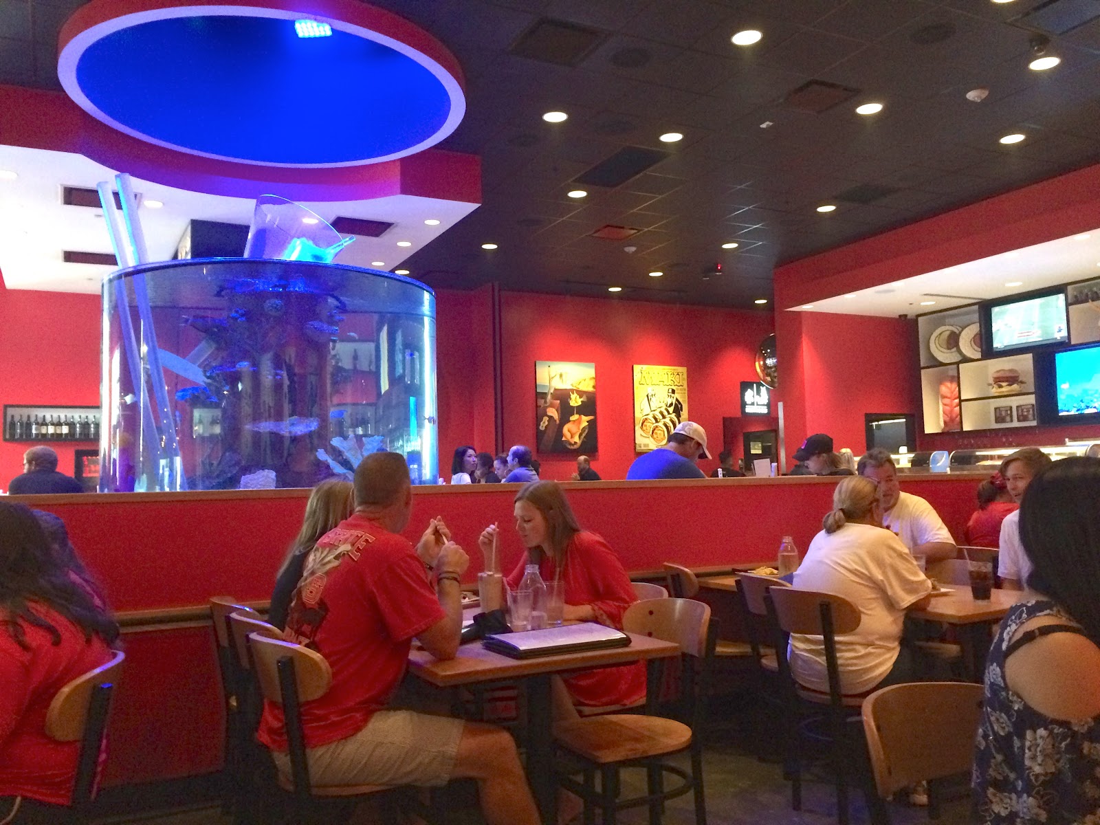 The Cowfish Restaurant Review Raleigh, NC Blue Skies for Me Please