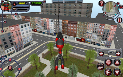 لعبة Stickman Rope Hero للاندرويد, لعبة Stickman Rope Hero مهكرة, لعبة Stickman Rope Hero للاندرويد مهكرة