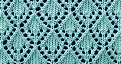 6 Openwork Diamonds Lace Knitting Stitches Scarf plaid reversible knit pattern patterns knitting double garter scarves knitted stitch outs parties evening too winter