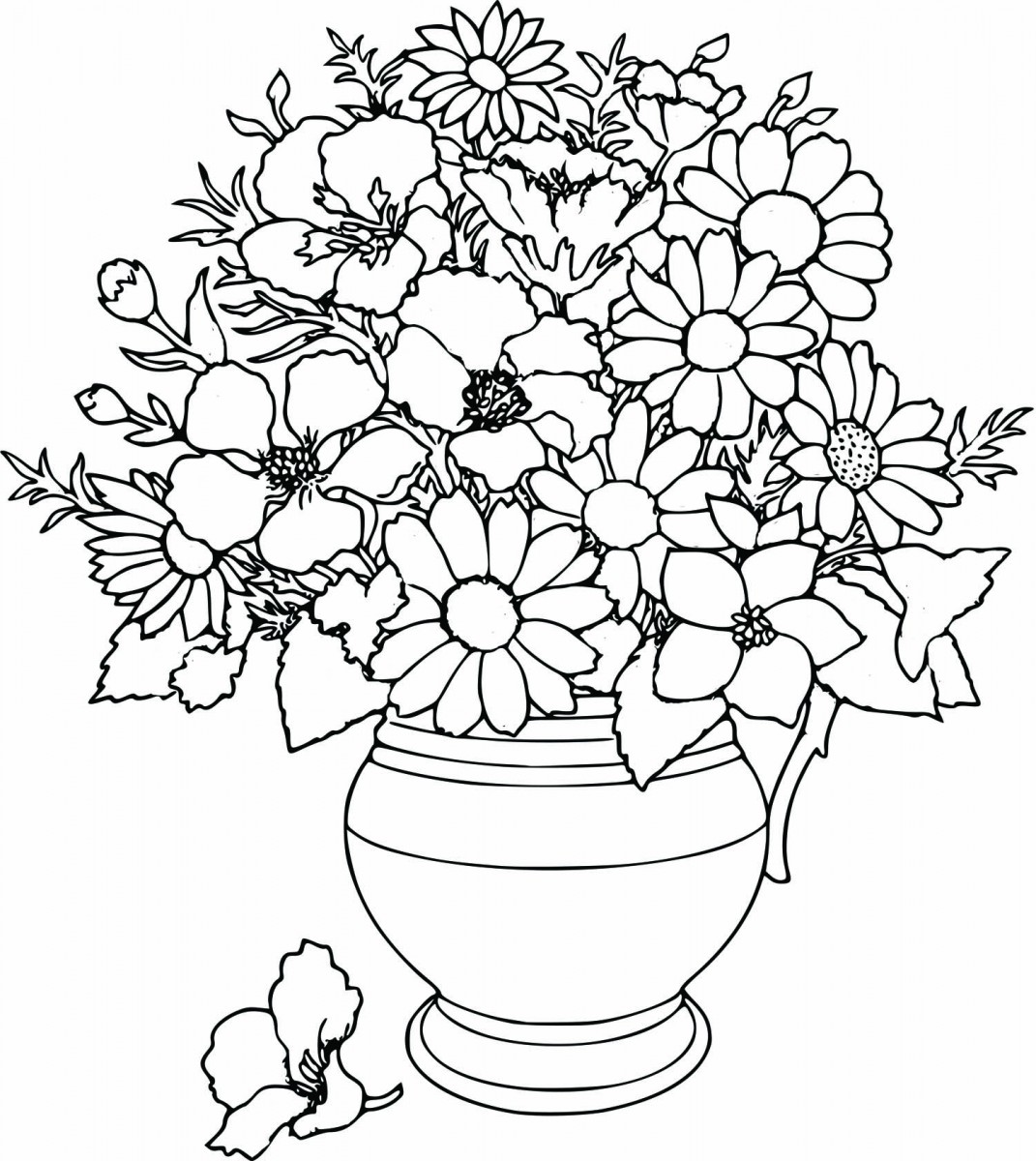 Simple Flower Coloring Pages Free Cute Printable Coloring Pages Simple Flower Coloring Pages Free Cute Printable Coloring Pages