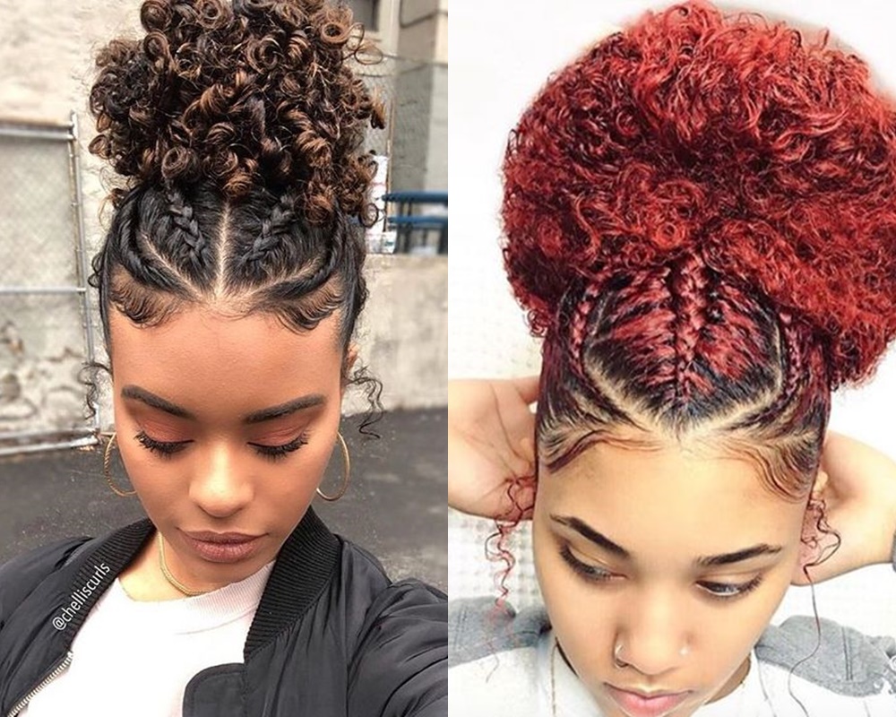 Penteados cabelo cacheado e crespo - Batom Vermelho Blog | Beleza, Cabelos  Ondulados e Moda