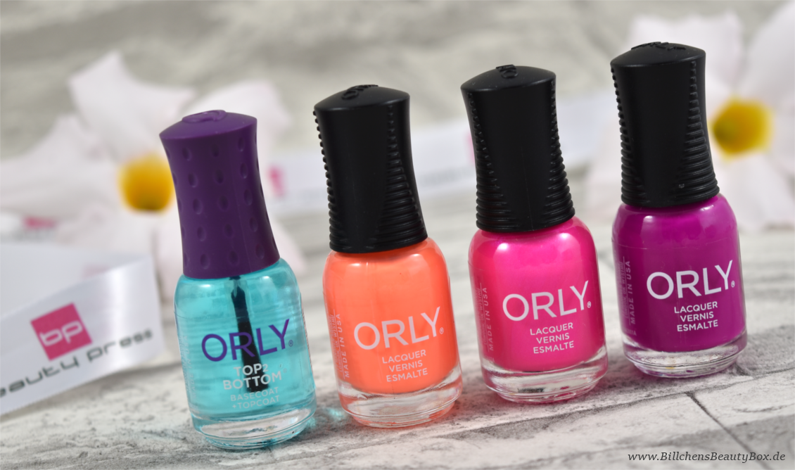 beautypress News Box - Juni 2016 - Orly Mini Kit Brights
