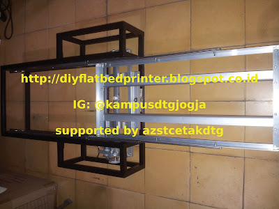 rangka laci complit 2 printer dtg friction drive