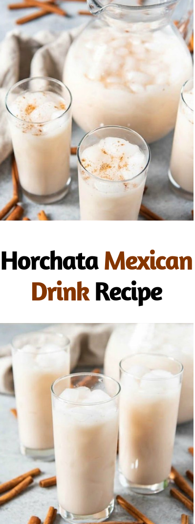 Horchata Mexican Drink Recipe