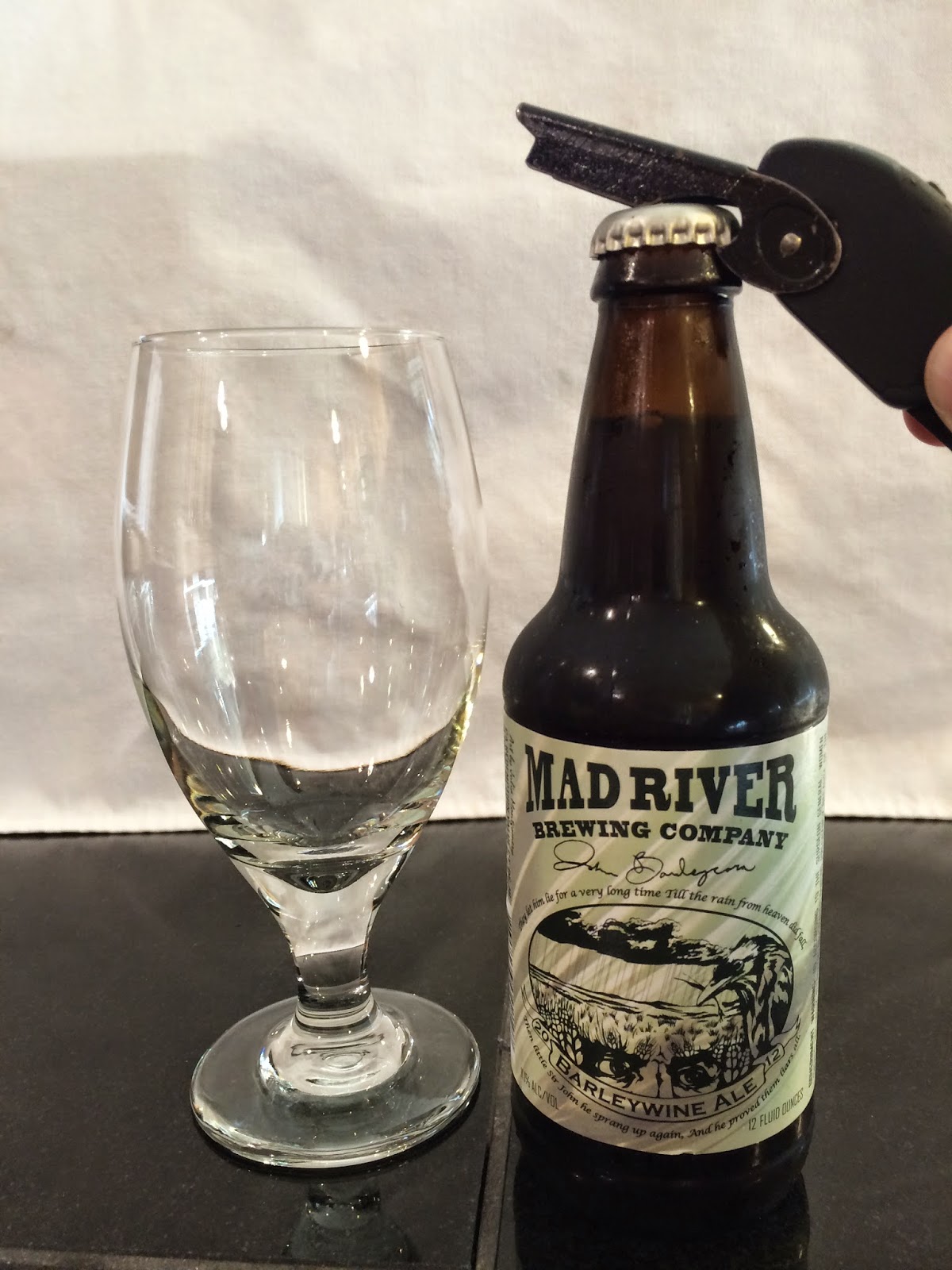 NorCal Beer Blog Mad River Brewing Company John Barleycorn Barleywine Ale