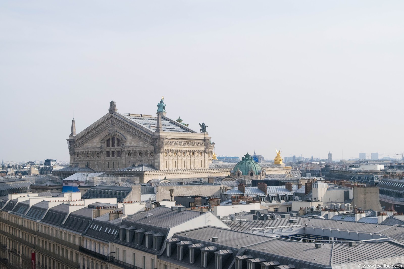 Cafe Deli-Cieux - Parisian Brunch with Panoramic Views of Paris - Printemps Rooftop Terrace