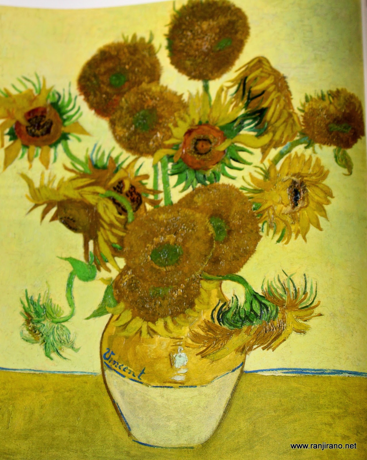Tournesols Van Gogh Maternelle Des tournesols et un peintre [Van Gogh] | Paysages et Fleurs au fil de