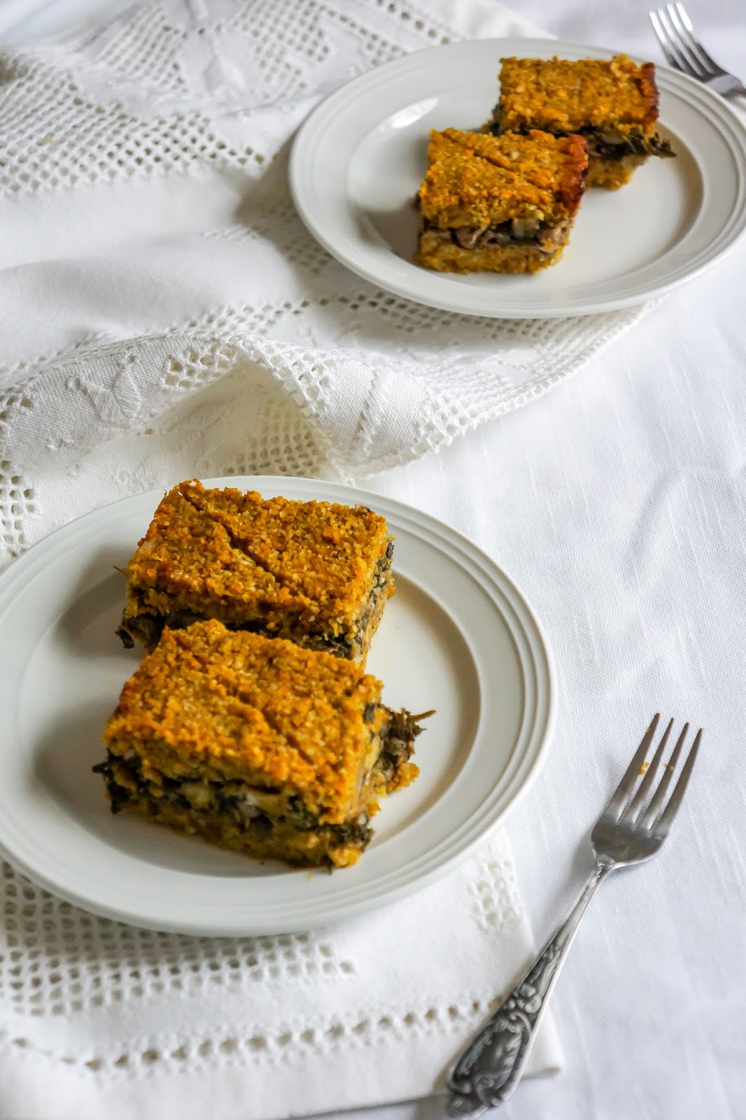 Pumpkin and butternut squash kibbeh (vegan)