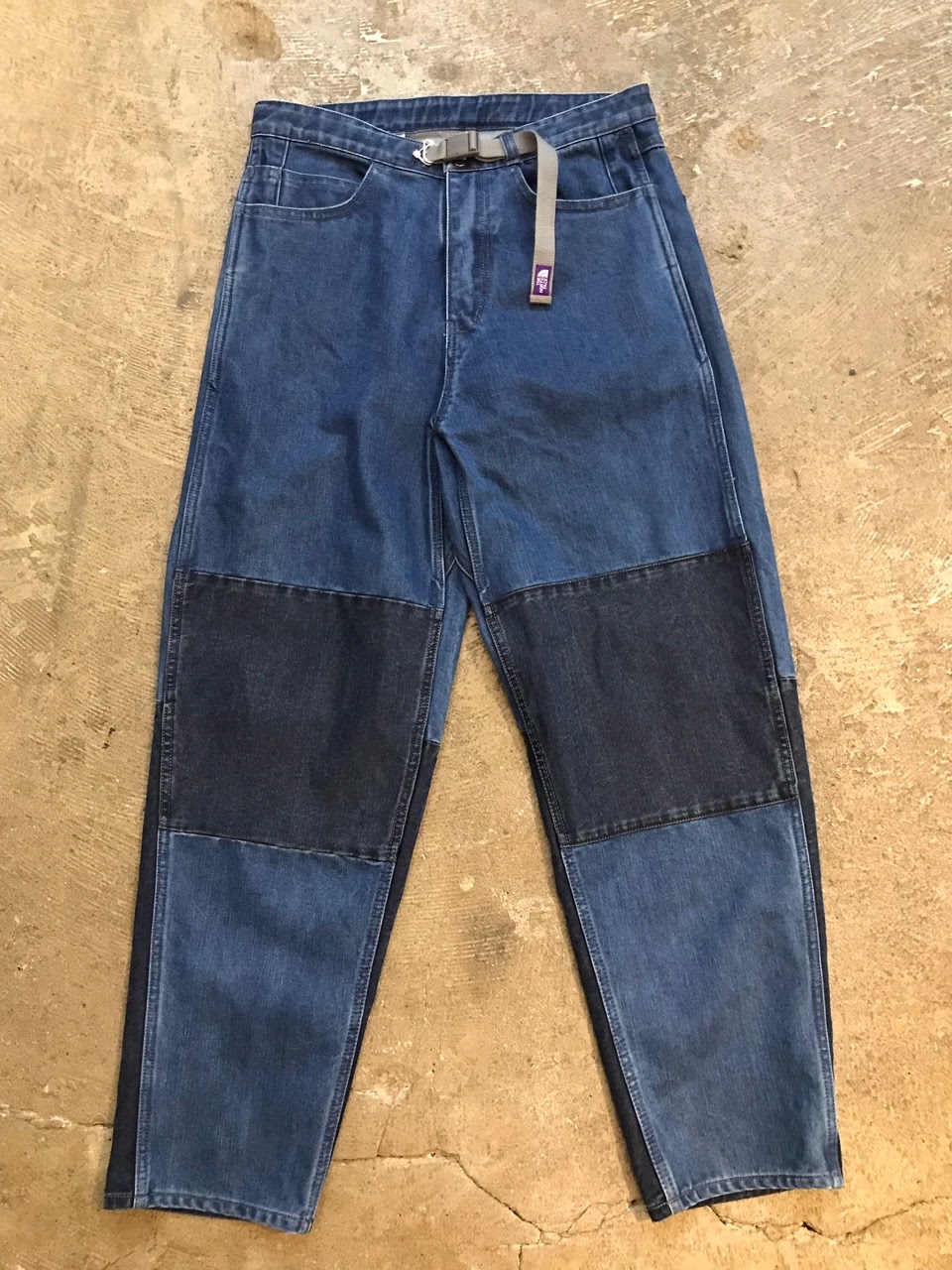 The north face purple label broken twill denim pants Clearance