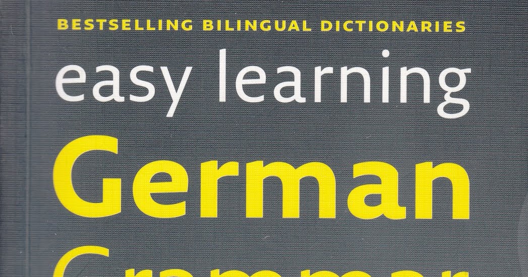 German Language Books Collins easy learning German Grammar 2011