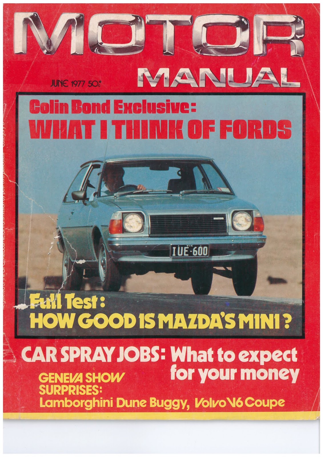 Motor Manual Australia December 1981 No 475 Magazine Contents