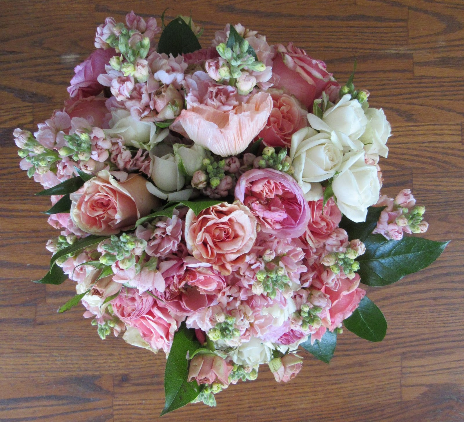 Pressed Garden Fragrant Romantic Bridal Bouquet