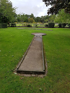 Crazy Golf course at Lowther Gardens in Lytham Crazy Golf course at Lowther Gardens in Lytham