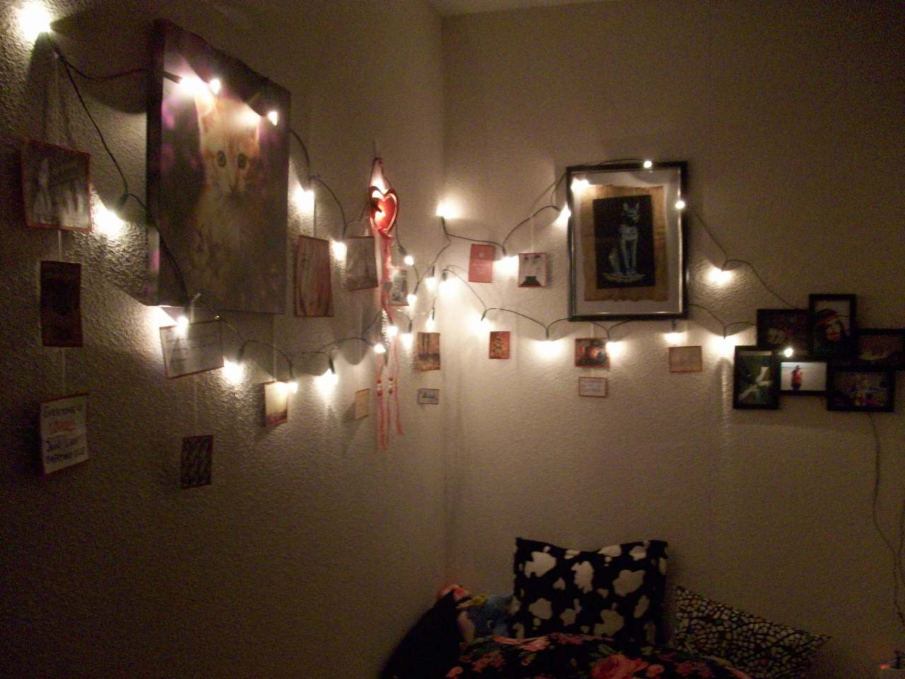 Beauty From The Deep: DIY: Kamer decoratie lampjes&foto's