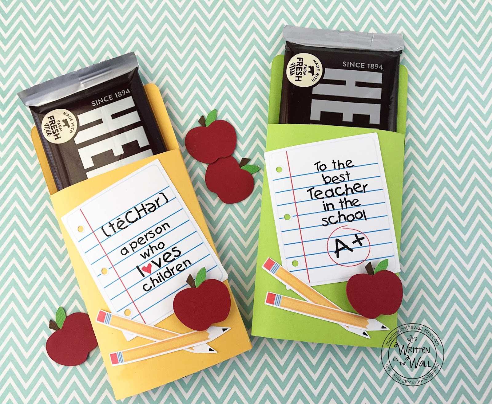 It s Written On The Wall Check Out Our Teacher Appreciation Candy Bar
