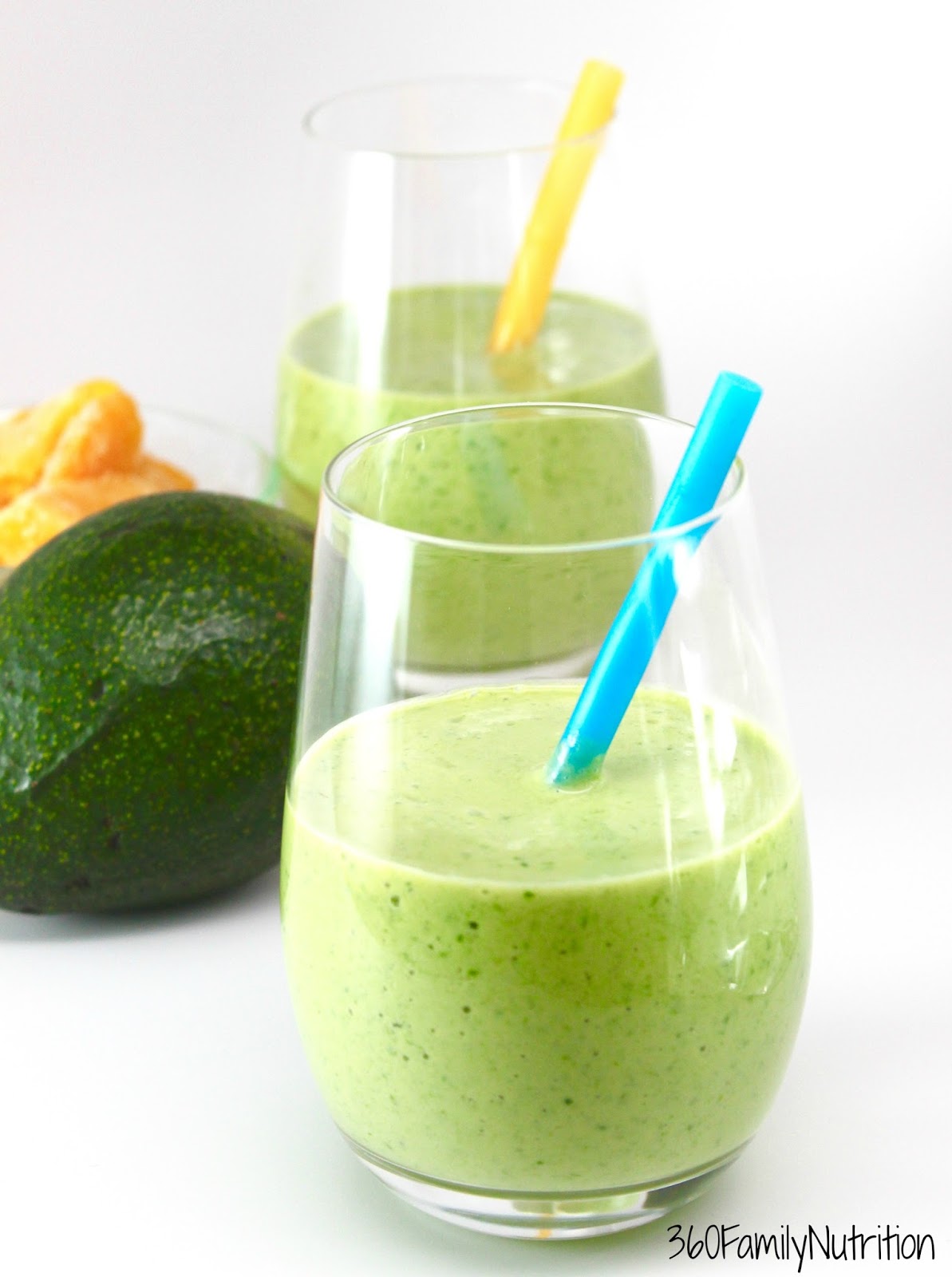 Mango Green Smoothie 360 Family Nutrition