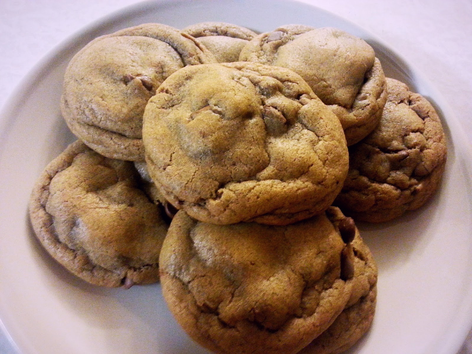 Ally in Cali Bourbon Brown Butter Chocolate Chip Cookies
