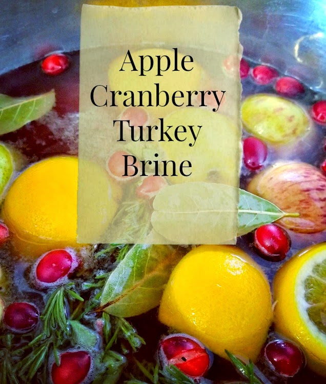 Sunny Simple Life Cranberry Apple Turkey Brine Recipe
