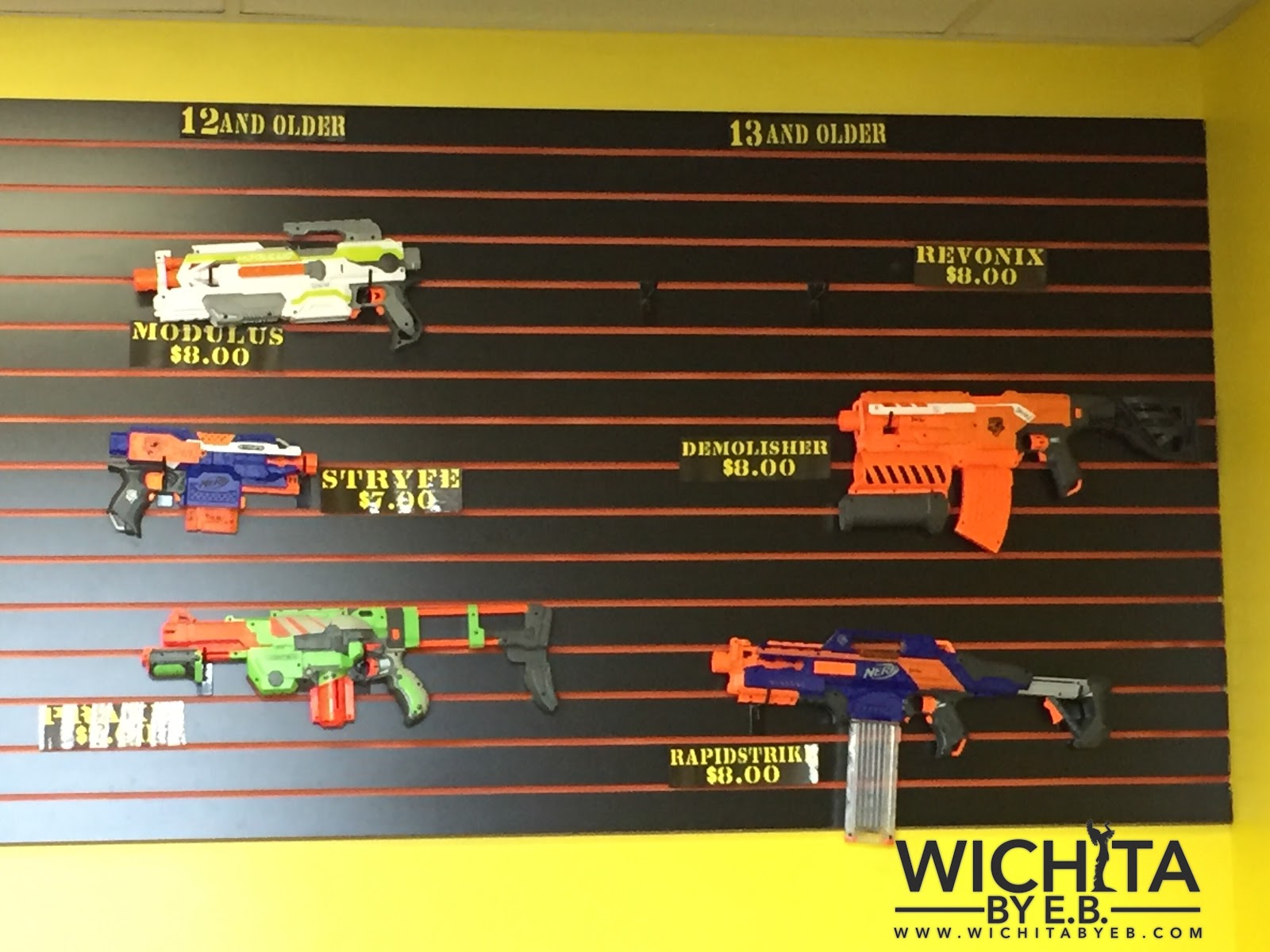 Dart Warz Wichita Kid Tested, Uncle Approved Wichita By E.B.