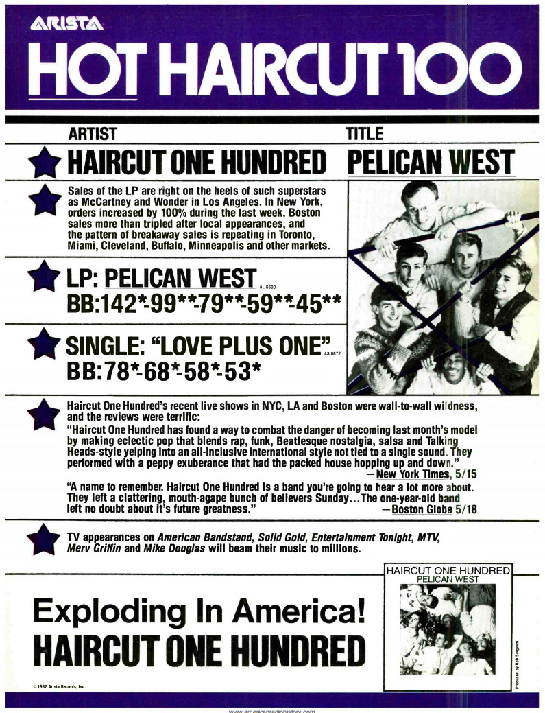 The CD Project Haircut One Hundred Pelican West (Deluxe Edition) (1982)