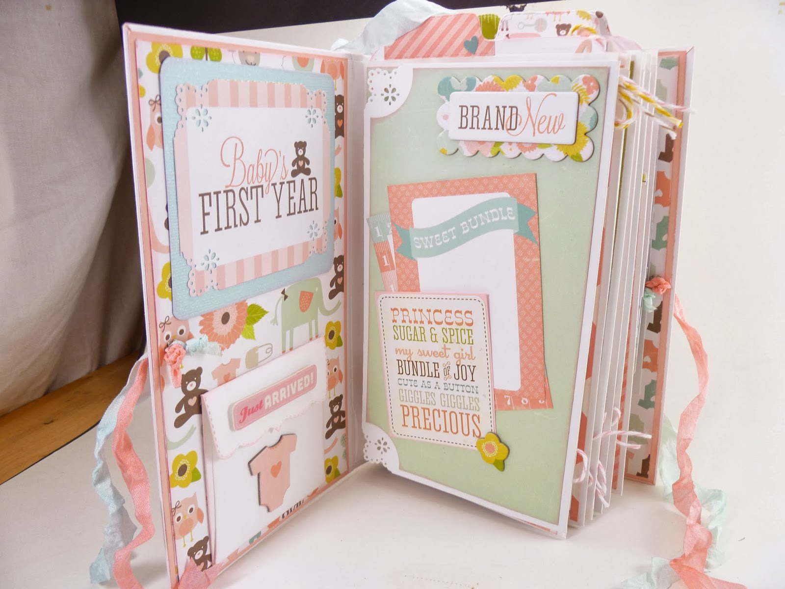 Carolee's Creative Classroom Baby Girl Mini Album