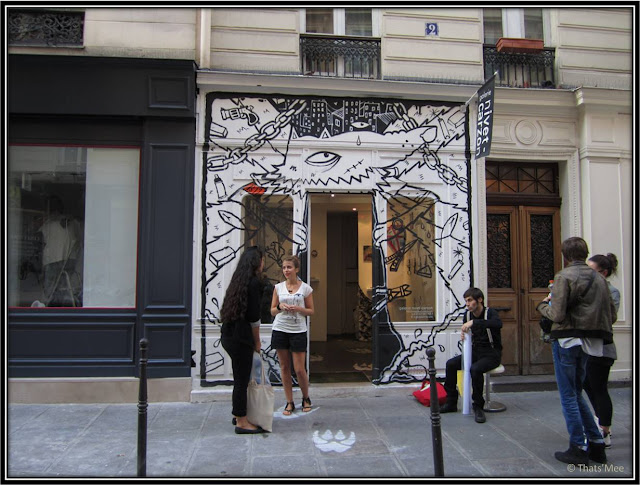 Galerie Nivet Carzon, Paris 4, rue Goeffroy Langevin