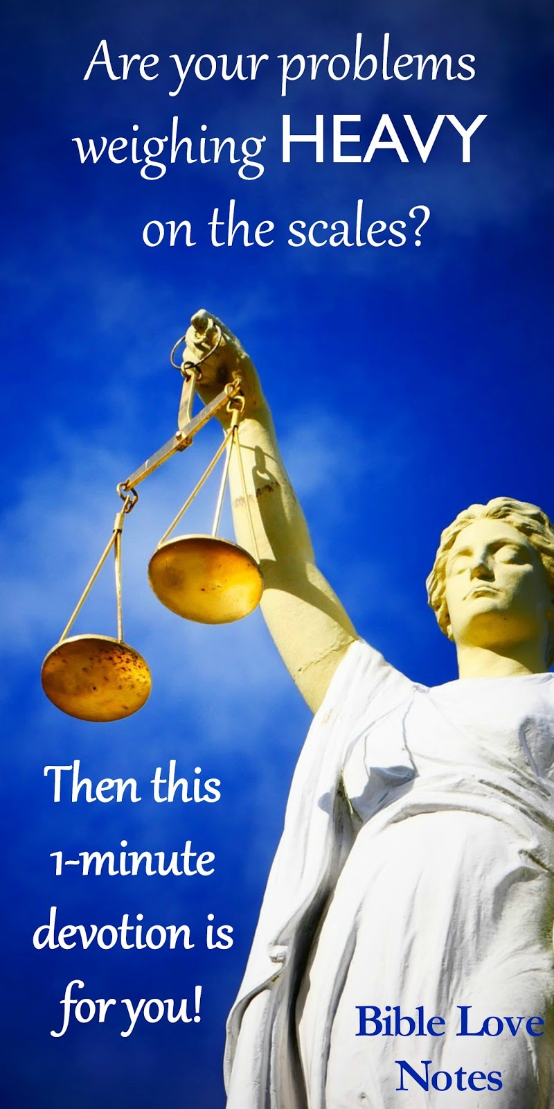 Bible Love Notes Jesus Always Tips the Scales