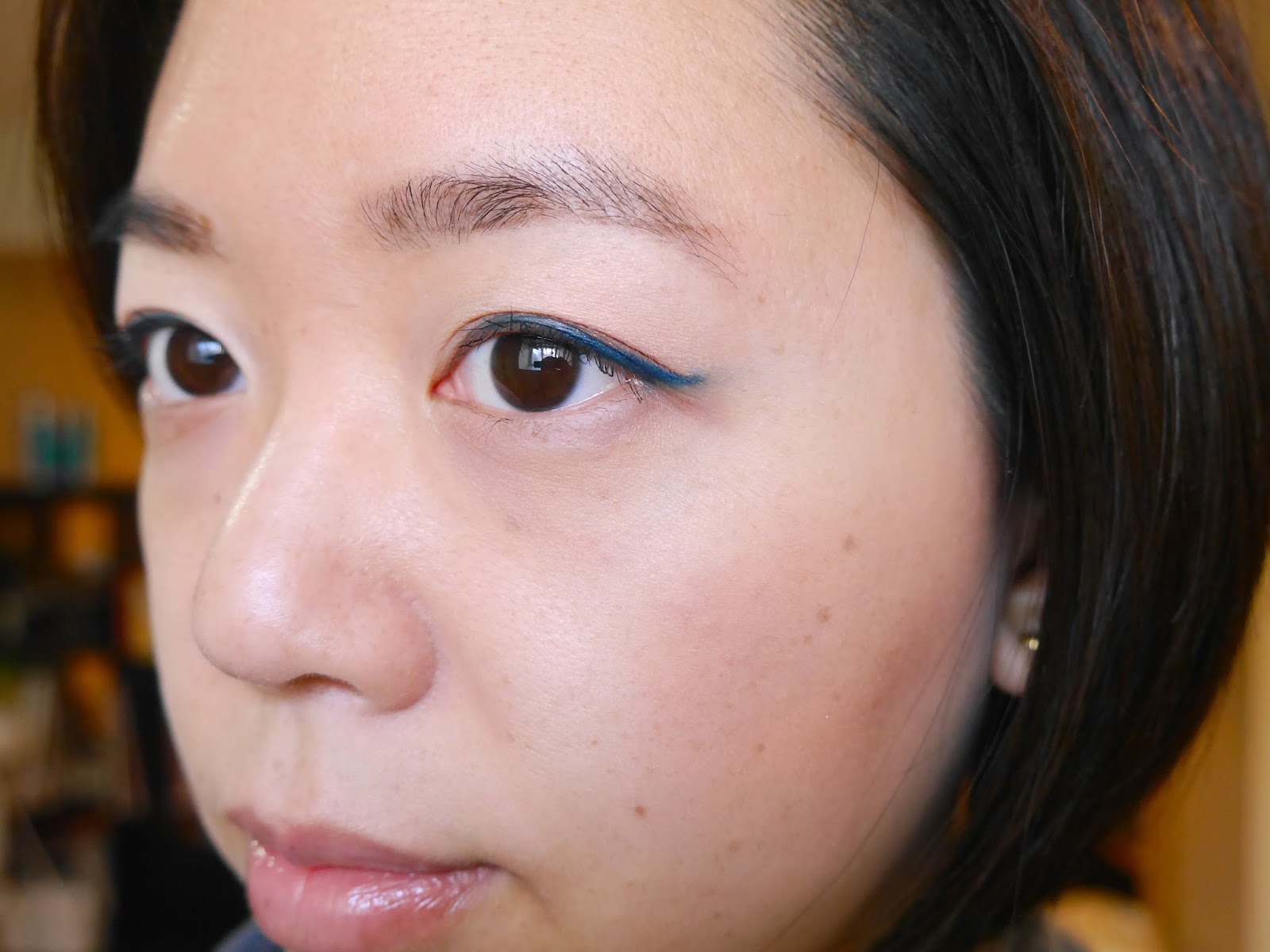 look dior tie dye face of the day