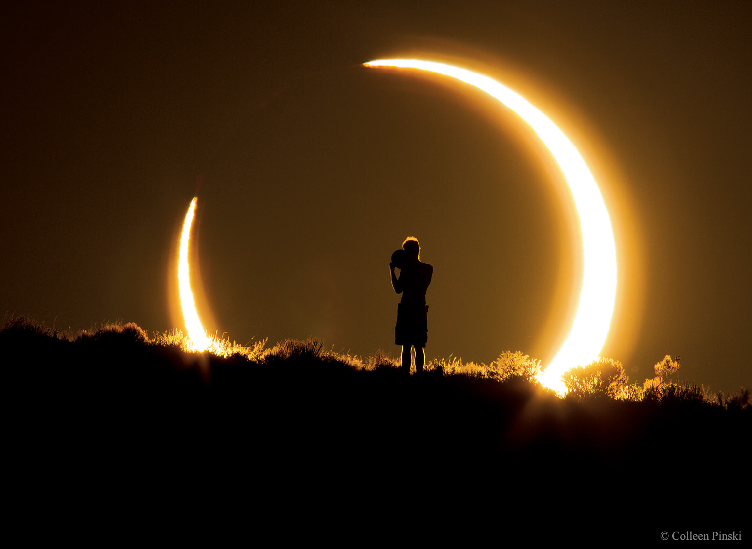 esplaobs ANNULAR SOLAR ECLIPSE OVER NEW MEXICO Image Credit