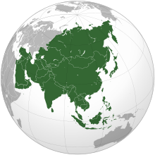 Pembagian Kawasan Negara-Negara di Benua Asia - Trend Ilmu