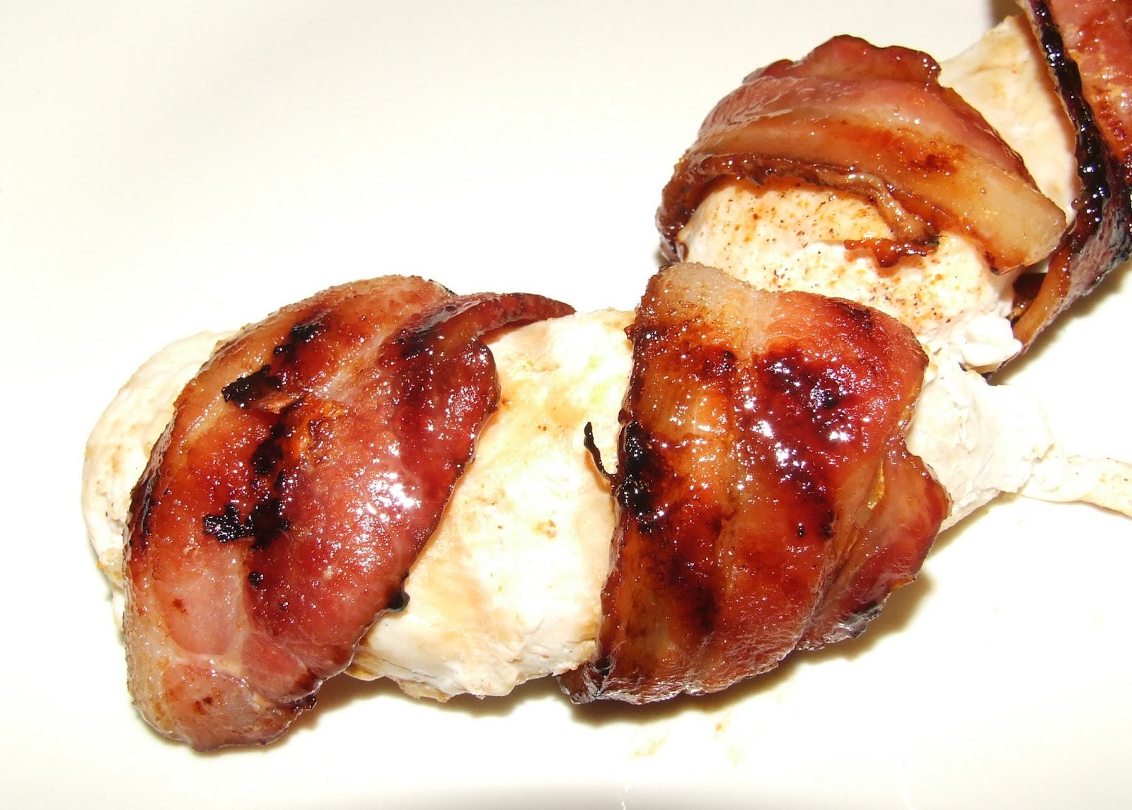 Stuff by Cher BeerCandied Bacon Wrapped Chicken