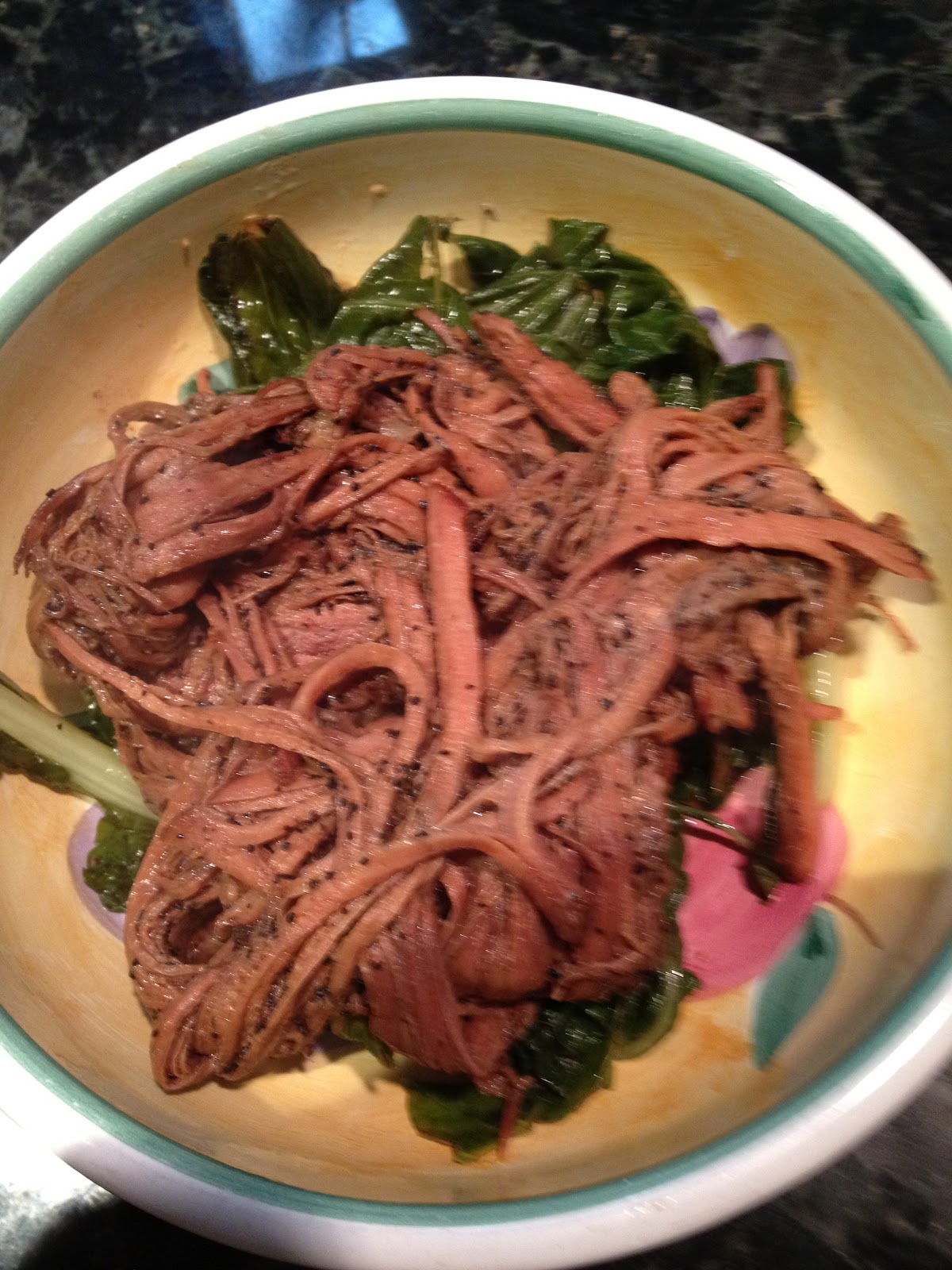 The Paleo Drummer Crockpot paleo beef brisket with coffee/cumin/cocoa rub
