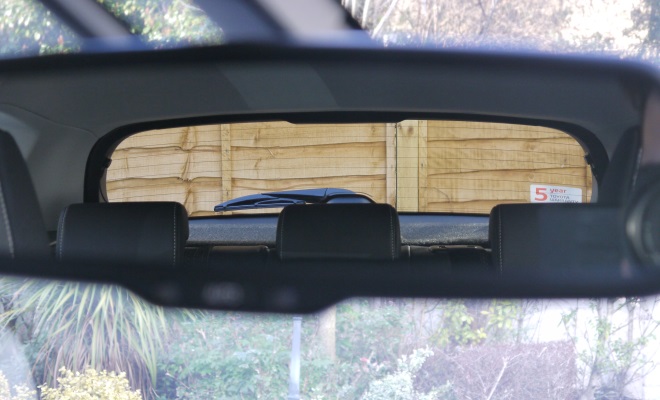 2013 Toyota Auris Hybrid rear view mirror