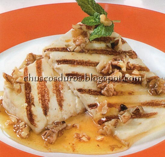 Chuscos duros Queso fresco caliente con