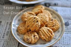 Resepi Biskut & Kuih Raya  Oat Crunchy  Koleksi Resepi 