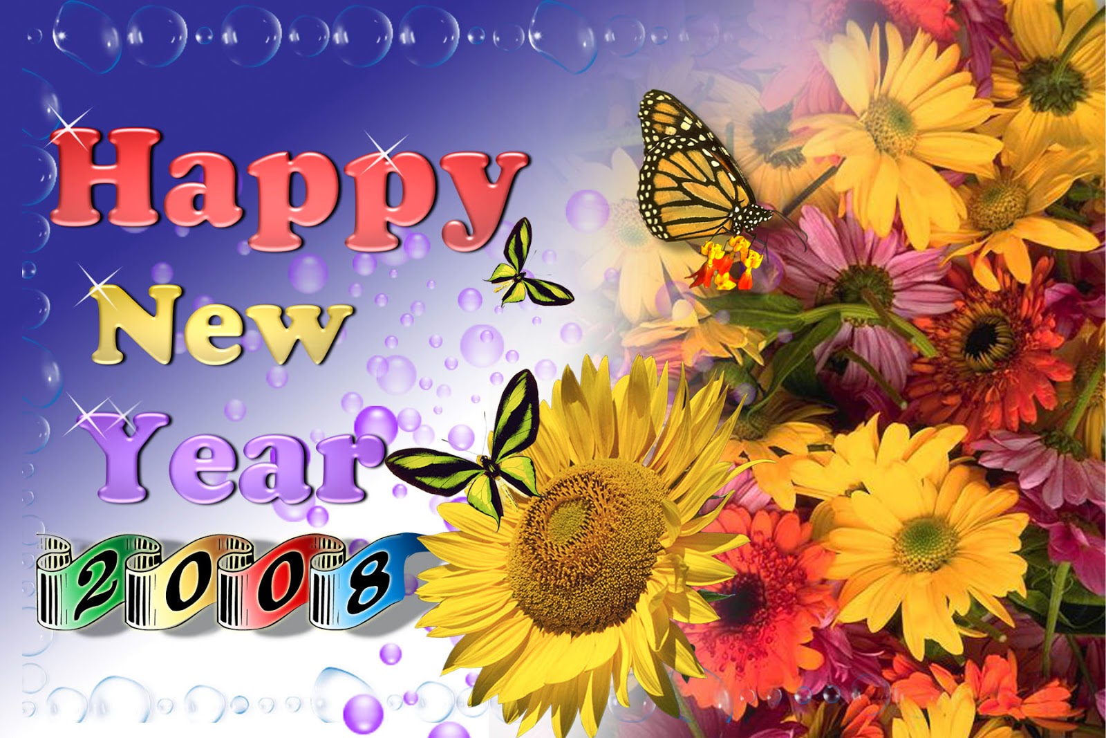 Happy New Year Greeting Cards RK arts