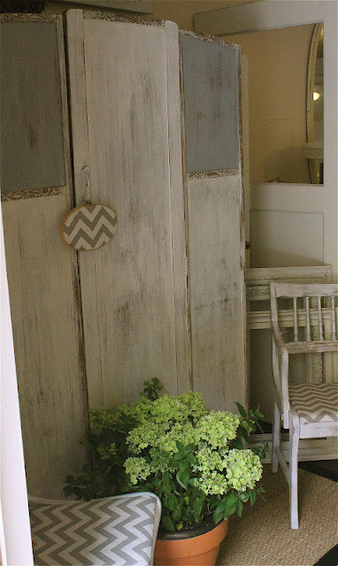 See a milk painted armoire at perfectly imperfect.