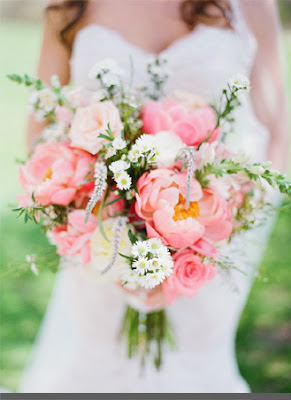 Wedding flowers pink