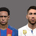 PES 2017 Neymar Jr and Sergio Ramos Face By Tunizizou